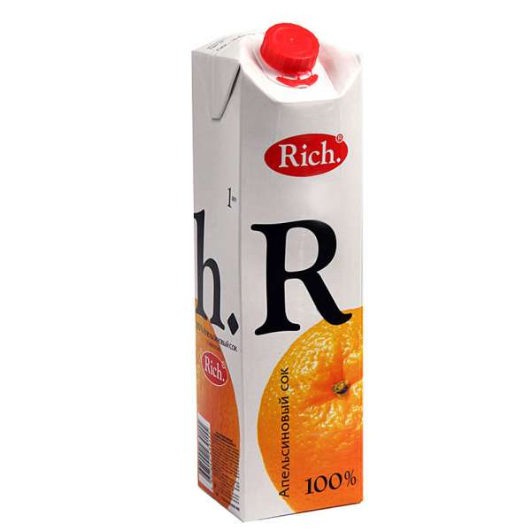 Сок Rich апельсиновый 